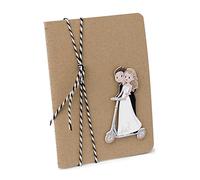 Pack of 20 Notebooks with Groom Scooter Pop&Fun Two-Tone Tape 10 x 14 cm