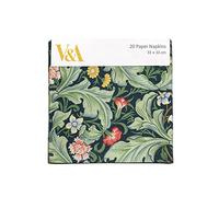 Pack of 20 Paper Serviette Napkins - 'Leicester Wallpaper' Design by J.H. Dearle - Disposable Tableware - by Museums & Galleries