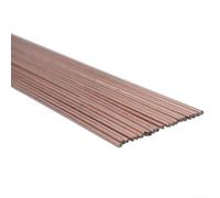 Pack of 20 Phosphor Bronze Welding Rods 2mm Diameter x 50cm Length Electrode Wire for Copper and Alloy Brazing Tasks