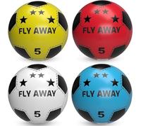 (PACK OF 20) PVC Sports Shoot Beach Balls 8.5" (Deflated) Party Bag Filler and Kids Toy. Suitable for Indoor, Outdoor, School, Birthday, Charity Stalls - Assorted Colours