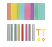 Pack of 20 Reading Strips, Dyslexia Overlays and Dyslexia Tools with Reading Tracker, 4 Sizes, Reading Guide Strips for Classrooms, Home and Education Environments