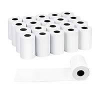 Pack of 20 Rolls of Thermal Paper 57 x 40 mm 9.5 Metres, BPA Free, Thermal Paper Rolls for Cash Register, POS Terminal Receipts