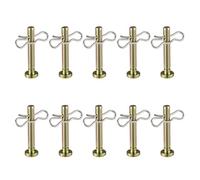 Pack of 20 snow blower parts, including shear pin and cotter pin for efficient snow plow assembly