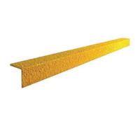 Pack of 20 Stair Tread Nosing Anti-Slip Heavy Duty Yellow 500mm / 750mm / 1000mm (500mm)