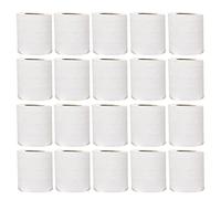 (Pack of 20) Toilet Rolls, 2 Ply White Toilet Paper, Quilted Toilet Roll Packs, 34GSM Toilet Paper Soft Tissue Roll Skin Cleaning Towels, Wiping Napkin Roll, Bulk Buy 220 Sheets Toilet Rolls
