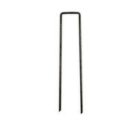(Pack of 20, Without Peg Puller) KCT U Shape Heavy Duty Tent Peg Ground Stakes + Remover