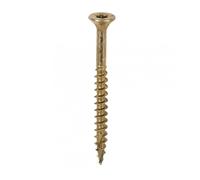 Pack of 200-4.0 x 45 C2 Clamp-Fix Multi-Purpose Premium Screws - TX - Double Countersunk - Yellow