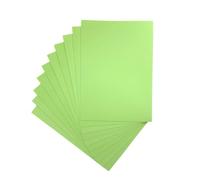 Pack of 200 A4 Light Green Coloured EVA Foam Sheets