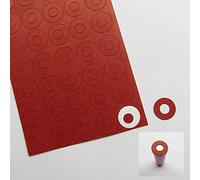 Pack of 200 Cardboard 18650 Battery Insulators Electric Insulating Adhesive Paper