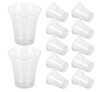 Pack of 200 clear disposable plastic cups for communion, the Blessed Sacrament, and religious services