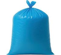 Pack Of 200 Heavy Duty Recycled Refuse Bags - Blue