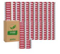 (Pack of 200) Individually Wrapped Caramelised Coffee Biscuits - Perfect for Cafes, Offices & Home - Compatible with Lotus Biscoff By Luxe Bitez