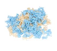 Pack of 200 Skeleton Soldiers, Unique Realistic Medieval Soldier Figures, Toys for Children Ages 3 and Up