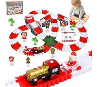 Pack of 223 Racing Track Toy, Christmas Toy, Racing Track Toy, Flexible Car Racing Track with Instruction Manual (English language not guaranteed), Construction Kit Toy, Christmas Gift, Gift Packaging