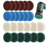 Pack of 24 Attachment for Bosch Universal Brush, Battery Cleaning Brush Pad
