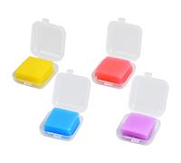 Pack of 24 Diamond Art Glue Clay, Diamond Painting Wax, Colorful Diamond Painting Kit with Storage Box for DIY Painting, Embroidery, and Tool Set (0.98in x 0.98in)