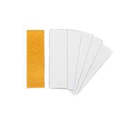 Pack of 24 Fire Essentials MAP Square Corner Self Adhesive Intumescent Hinge Pads 100 x 30 x 1.0mm