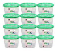 Taylor & Brown Pack of 24 Interior Dehumidifier Condensation Remover Moisture Absorber Damp Mould in Home Kitchen Wardrobe Bedroom Caravan Office Garage Bathroom Basement 500ml