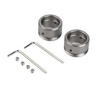 Pack of 24 M30x1 5 Stainless Steel Thermostat Adapter for Radiator Valves RA, For For Rav, For RavL Including Hex Key and Screws (2PCS)
