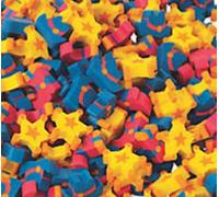 Pack of 24 - Mini Western Cowboy Erasers - Rubbers Teacher Rewards