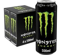 (Pack Of 24) Monster ENERGY Original Energy Drink 4Pack 500ml