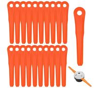 Pack of 24 Plastic Blades for Stihl Polycut 6-2, 6-3, 7-3, 28-2, 48-2, Sharp Durable Replacement Blade 40020071000, High-Quality Cutting Blade for Mower Trimmer