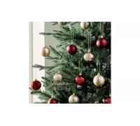 Pack of 24 Shatterproof Classic Christmas Baubles