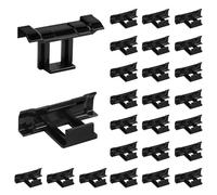 Pack of 24 Solar Panel Water Drain Clips 30 mm, Drainage Clips PV Modules Cleaning Clamp for Solar Panels Solar Accessories