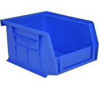 Pack of 24 x Rhino Tuff Bin10 Plastic Storage Parts Bins - Small Stacking Component Box Ideal for Garage Workshop or Warehouse Picking Bin …