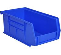 Pack of 24 x Rhino Tuff Bin20 Plastic Storage Parts Bins - Small Stacking Component Box Ideal for Garage Workshop or Warehouse Picking Bin