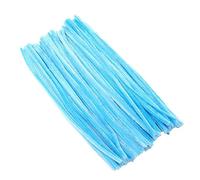 Pack of 25/50/100/250/500 30cm Pipe Cleaners for Arts & Crafts [Light Blue, Pack of 50]