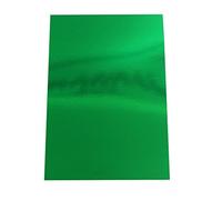 Pack of 25 A4 220gsm Single Sided Shiny Foil Green Card
