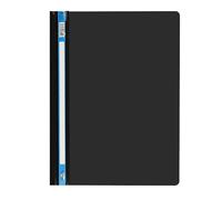 (Pack of 25) A4 Report Project Document Files Folders 2 Prong- for Home and Office use (Black)