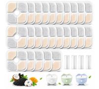 Pack of 25 Cat Fountain Filters for Catit Pixi Drinking Fountain Filter | Triple filter with activated carbon & resin, suitable for Catit Pixi drinking fountains, includes 4 hoses