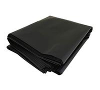 Pack of 25 Heavy Duty Black Bin Bags Extra Large Compactor Refuse Sack Industrial 180 Gauge