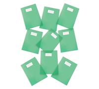 Pack of 25 Maxi Cover/Notebook Cover, Colored, Transparent, f.to A4 - Green
