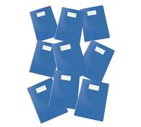 Pack of 25 Maxi Cover/Notebook Cover Coloured Lacquered, Not Transparent, F.to A4 - Blue