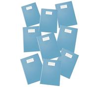 Pack of 25 Maxi Covers/Notebook Cover Colored Lacquered, Not Transparent, F.to A4 - Light Blue