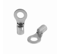 Pack of 25 SeKi Ring Cable Lugs 10-16 mm², M8 I Crimp Cable Lugs Uninsulated I for Multi, Fine-Wire Conductors I Press Cable Lug Made of Tinned Copper