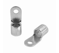 Pack of 25 SeKi Ring Cable Lugs 16-25 mm², M5 I Crimp Cable Lugs Uninsulated I for Multi, Fine-Wire Conductors I Press Cable Lug Made of Tinned Copper