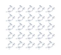 Pack of 25 Tool Spring Terry Clips 25mm Garage/Shed Storage Grip Tidies Wall Mounted Tool Spring Terry Clips Storage Hangers for Garages Sheds Yards Cupboards.
