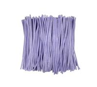 Pack of 250 Lilac Coloured Pipe Cleaners 30cm x 6mm Craft Chenille Stems