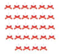 Pack of 28 Acrylic Beads in Unique Bowknot Designs Elegant Crafting for Bracelets Necklaces and Earrings Sparkling Hair Accessory Beads