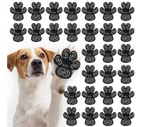 Pack of 28 Paw Protectors for Dogs, Non-Slip Self-Adhesive Silicone Gel Dog Shoes Dog Paw Protector, Protection Against Scalding, Non-Slip Dog Shoes for Elderly and Sick Dogs (XXL)