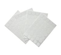 Pack of 2800 White 13mm Round Dots Labels