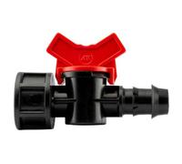 Pack Of 3 16mm Barb To 3 4 Inch Bsp Female Inline Irrigation Ball Valve