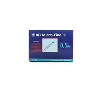 (Pack of 3) 3-4-5x BD Micro-Fine 0.5ml Syringe 0.33mm (29G) x 12.7mm Box of 100