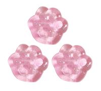 Pack of 3/5 Taba Squishys Cat, Squishys Toy Squishys Cat Paw, Fufu Squishys for Stress Relief, Squeeze Toy Squishys Paw, Cute Soft Cat Paws, Squeeze Toy, Cat Paws Squishys for Children Adults Pink (3