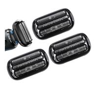 Pack of 3 53B shaving head compatible with Braun Series 5/Series 6, electric shaver head S5 S6, replacement shaving part razor men for Series 5/6 5018S 5020CS 5049S 5762 5764 6075CC 6020S 6040CS