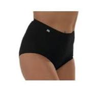 Pack of 3 & 6 Womens Ladies Marlon Sloggi Design maxi brief cotton blend knicker (16 Pack of 3, Black)
